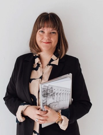 Kuvassa koulutuspäällikkö Anne-Maria Karjalainen.