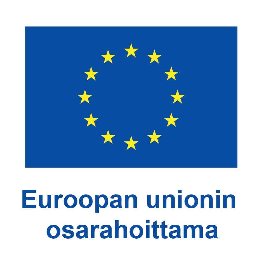 Logokuvio Euroopan Unionin osarahoittama